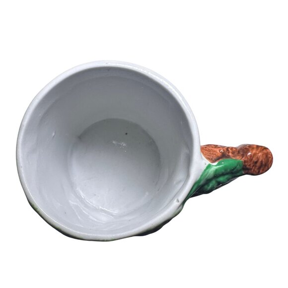 Jeffrey Snyder JSNY Stamped Red Riding Hood Hand Painted Ceramic Mug Vintage - Picture 4 of 5